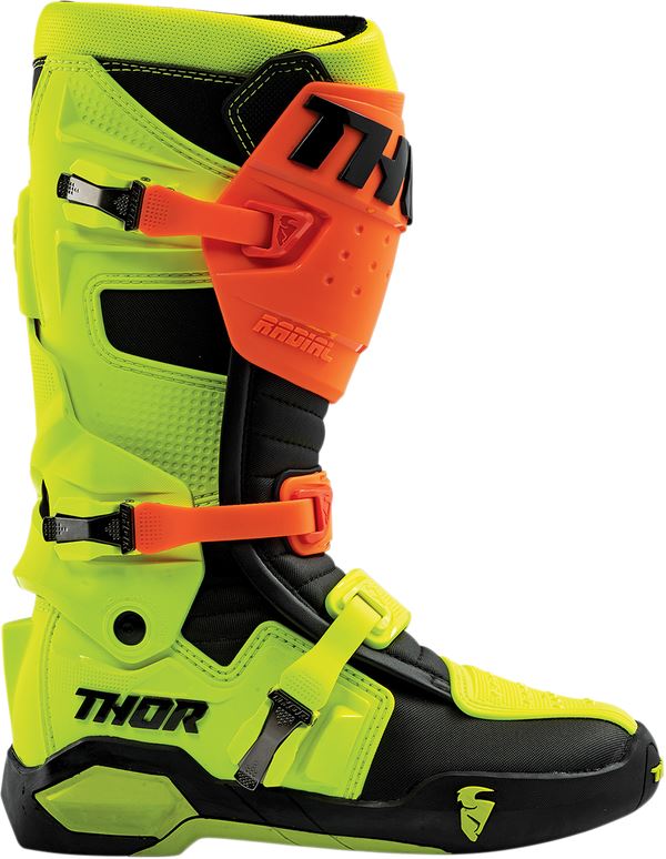 THOR Radial MX Motorcross Boots Replacement Outsoles Black/Yellow