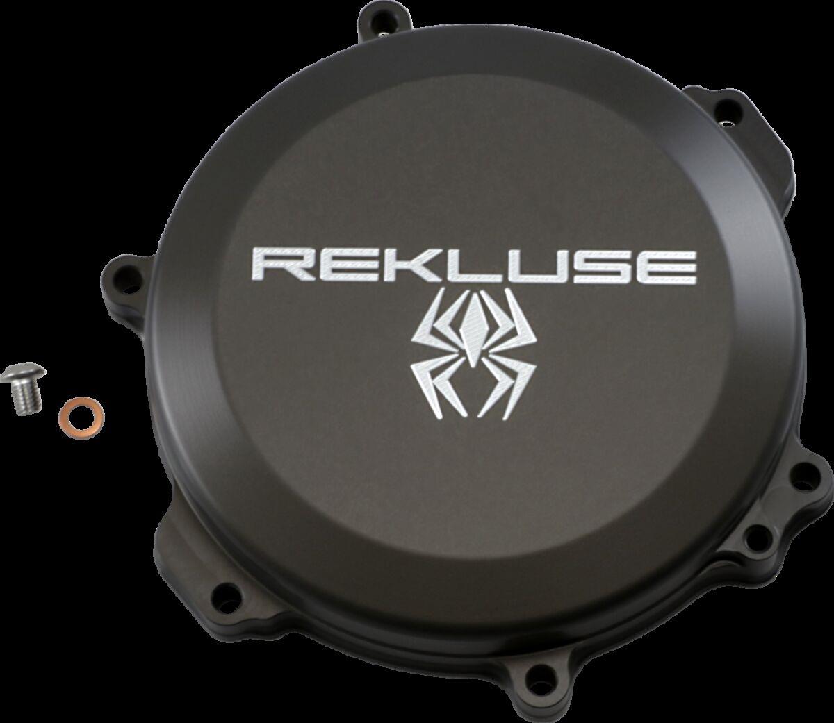 Rekluse Clutch Cover For Yamaha YZ 125 2005-2027 Black Anodized RMS-392