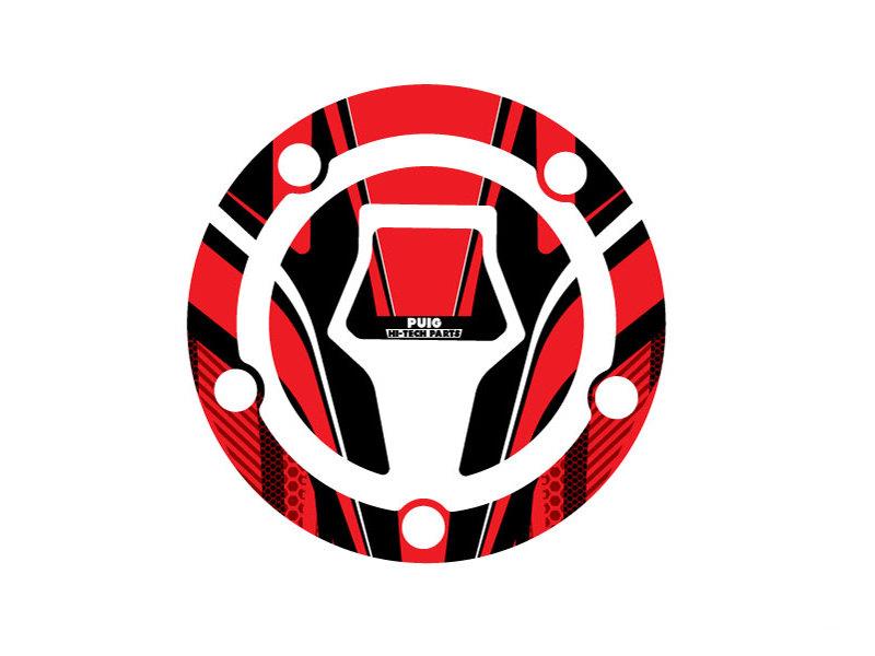 PUIG Radikal Fuel Cap Protector Red for Suzuki GSX R 125 17-20 9609R