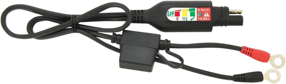 Optimate Battery Cord Eye With Test for 12.8v to 13.2v Lithium Batteries O127 SAE