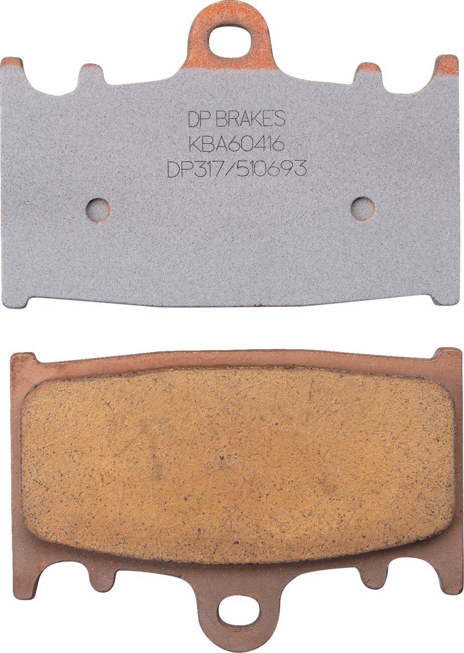 Dp Brakes Standard DP Sintered Brake Pads For Suzuki SV 650 X 1988-2026 DP317