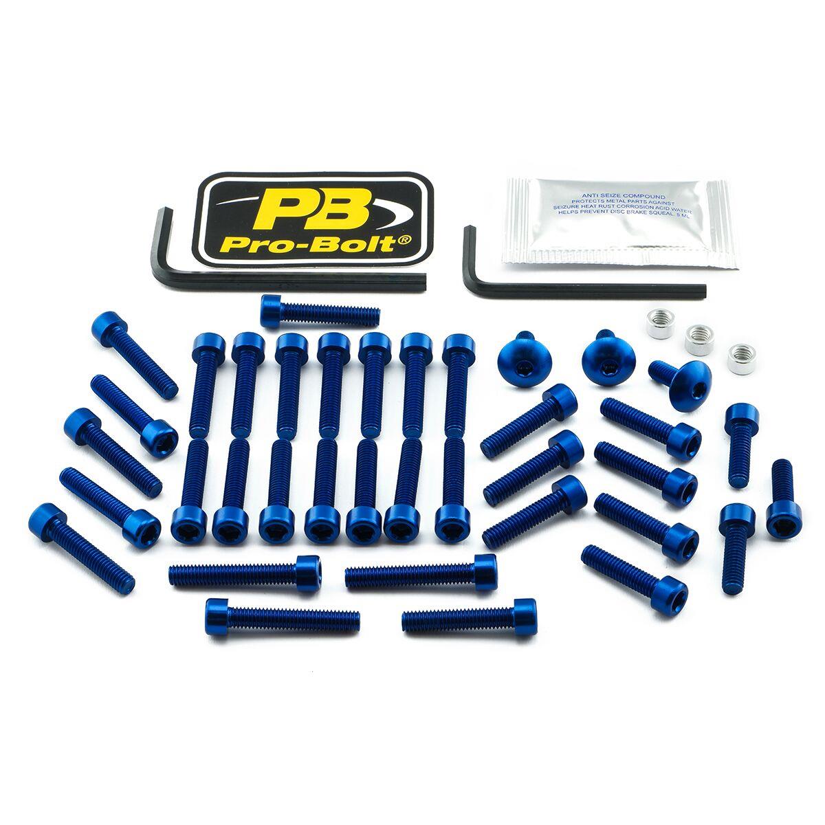 Pro Bolt Aluminium Engine Bolt Kit For Suzuki GSX 1300 BK 2008-2011 ESU210B
