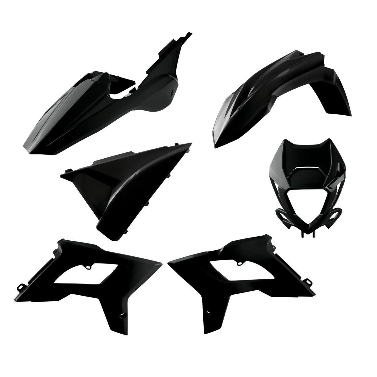 Polisport Body Kit Restyling For Beta RR 300 2018-2019 Black ABS Plastic 91077