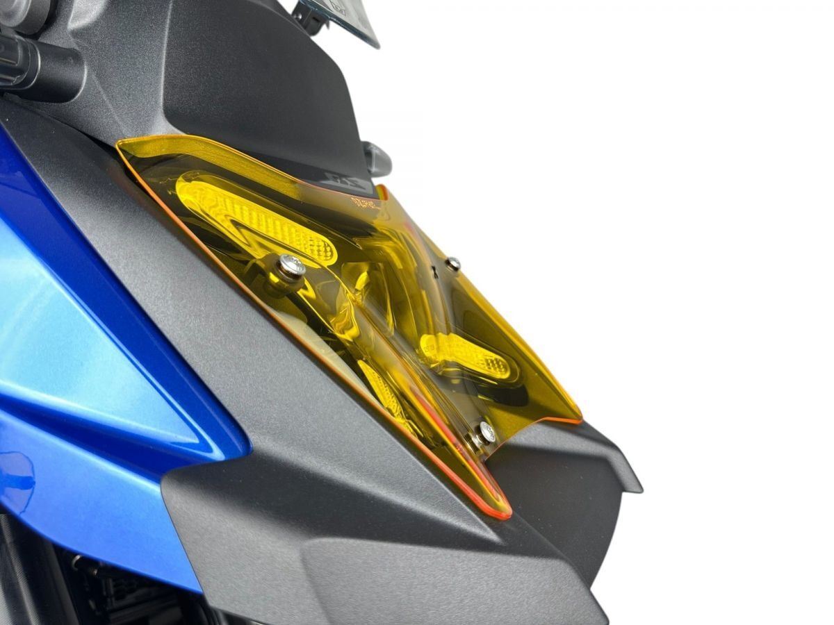 WRS Headlight Protection For BMW R1300GS Adventure Yellow Bm105gf