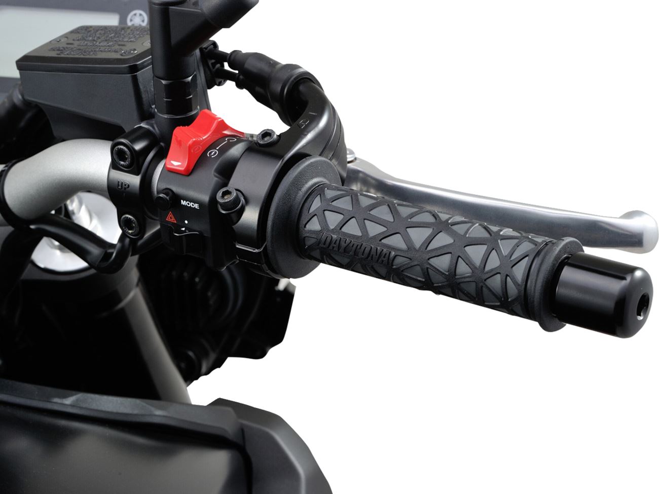 Daytona GRIPPYGRIP GGD-Cell Grip Gray Open End 7/8 Handlebar Pair 88672