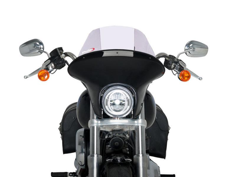 PUIG Batwing Touring Screen Clear for Harley Davidson Softail Low Rider FXLR 18-20 21052W