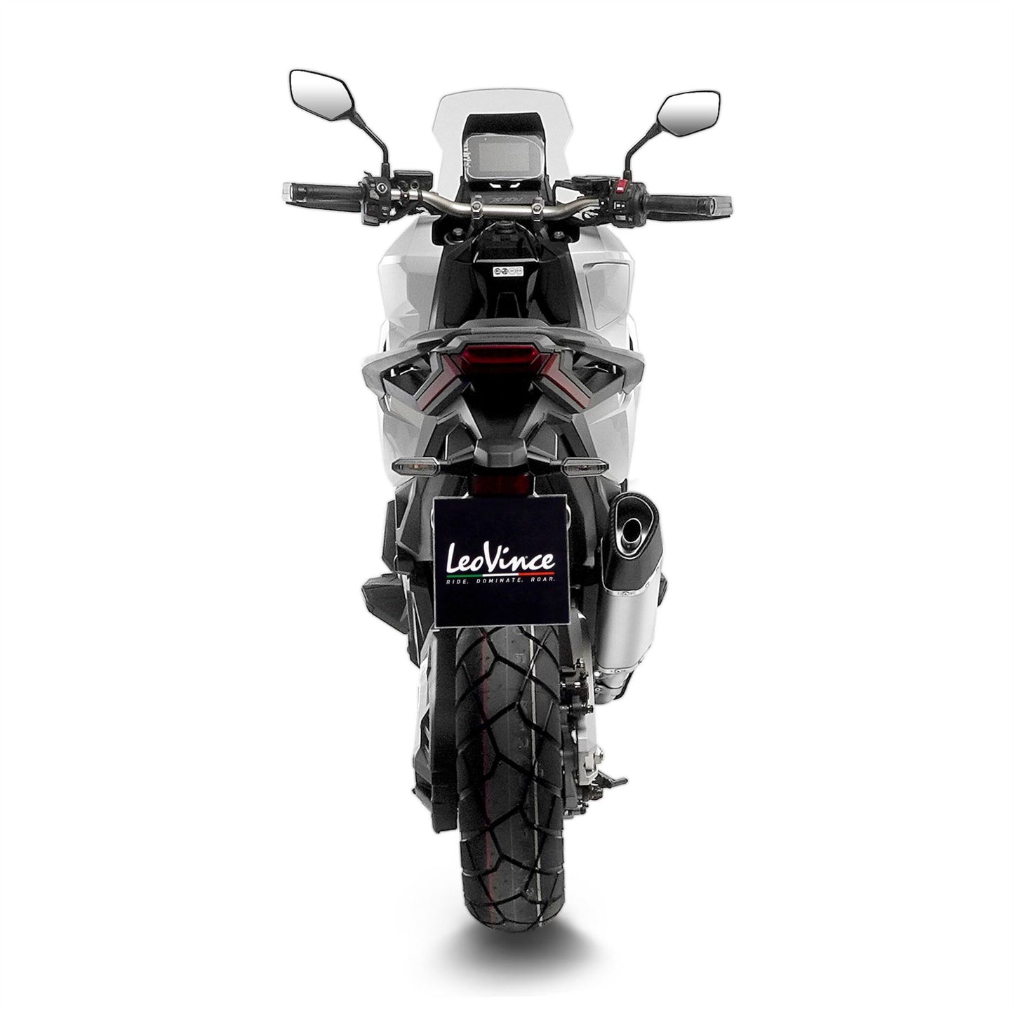 Leovince LV-14R Stainless Steel Slip-On Muffler For Honda NSS 750 17-25 15614