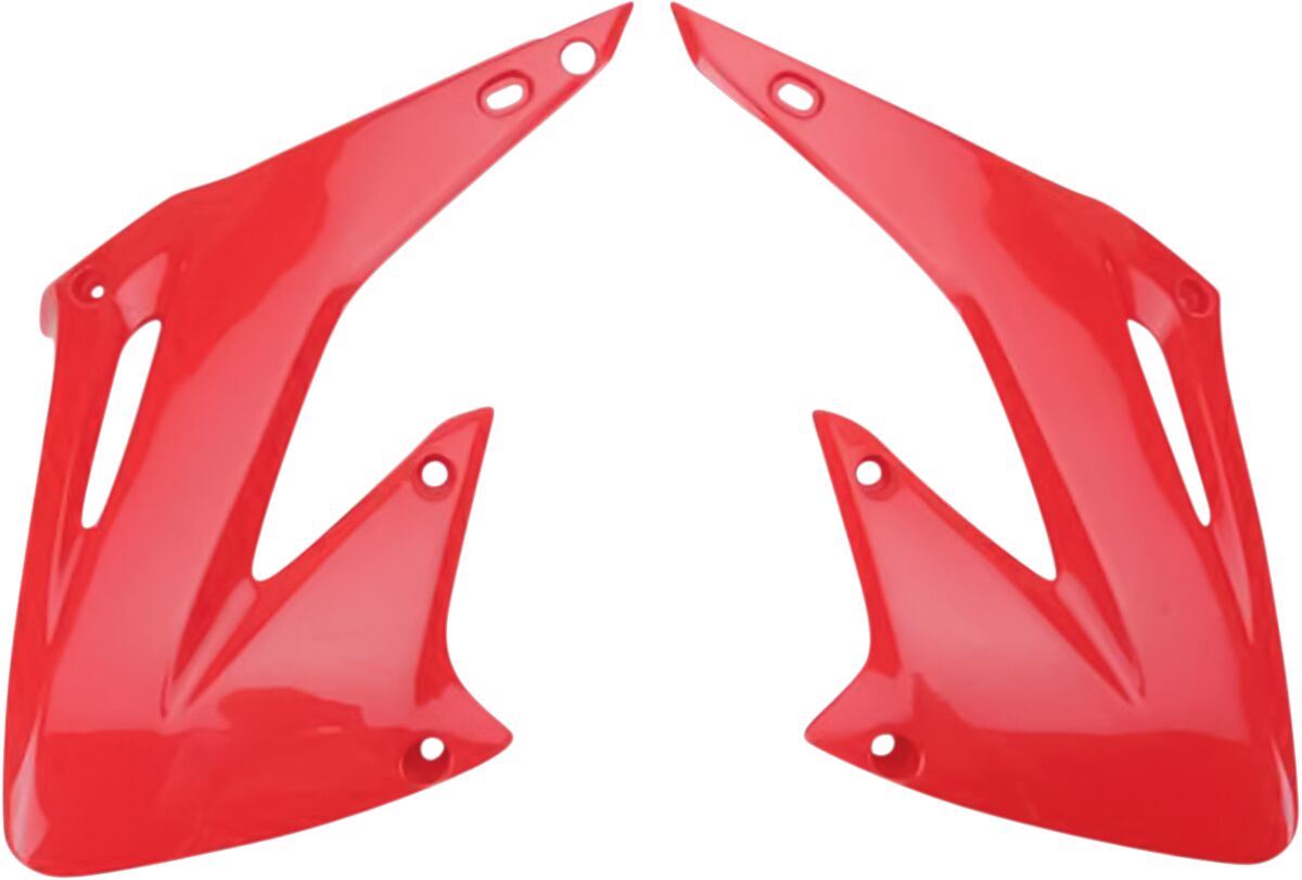 UFO RADIATOR COVERS HONDA CR125/250 CRF-RED HO03689-070