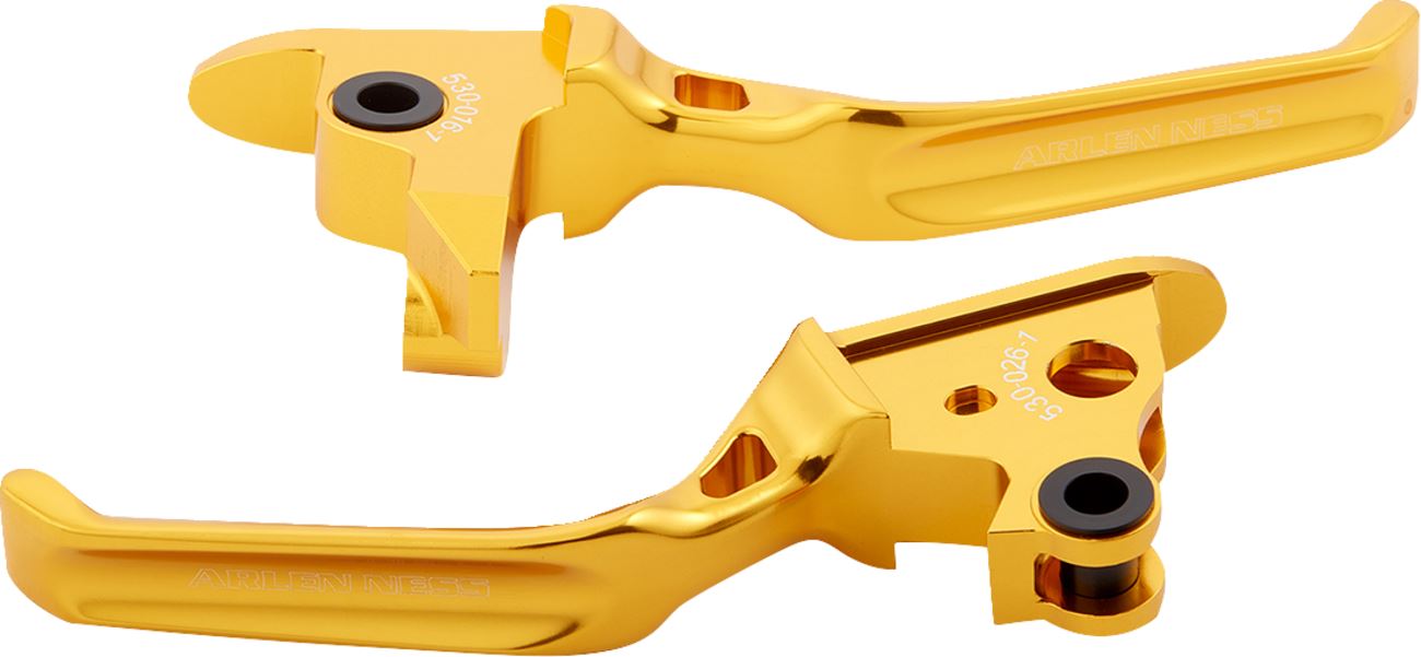 Arlen Ness Method Lever Set Gold For Harley Davidson FLHRXS 1868 21-24 530-031
