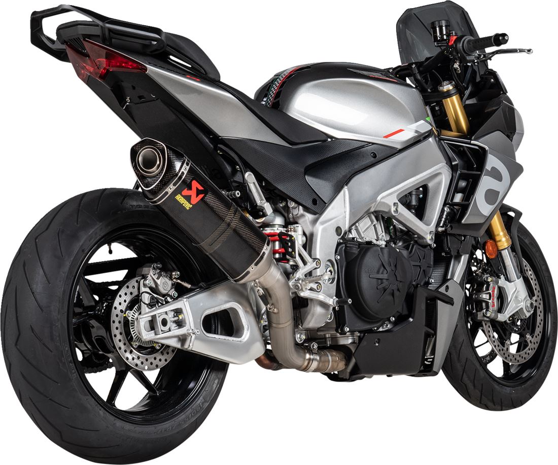 Akrapovic Slip-On Line Muffler CF For Aprilia RSV4 1100 17-24 S-A10SO13-RC
