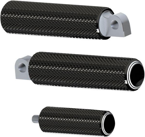Arlen Ness Fusion Shift Peg Dual Ring Black Billet Aluminum Rubber 07-936