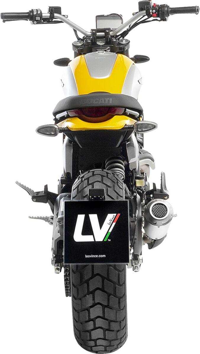Leovince Link Pipes For Ducati Scrambler 803 2023-2026 304 Stainless Steel 80068