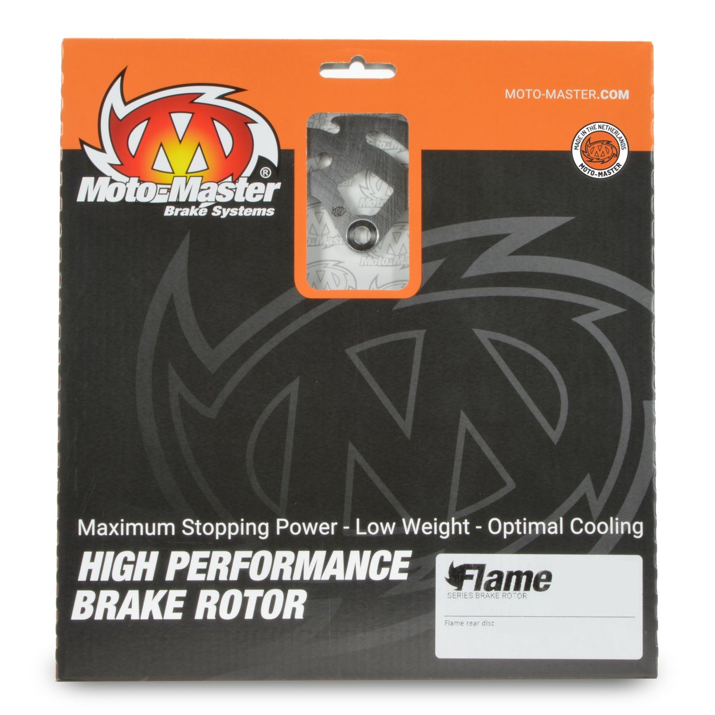 Moto-Master Flame Series Rotor Rear For Honda SH 125 I 1988-2022 110392
