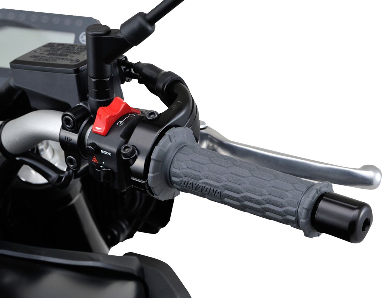 Daytona GRIPPYGRIP GGD-Ami Grips Gray 7/8 Handlebar Open Ends Pair 88613