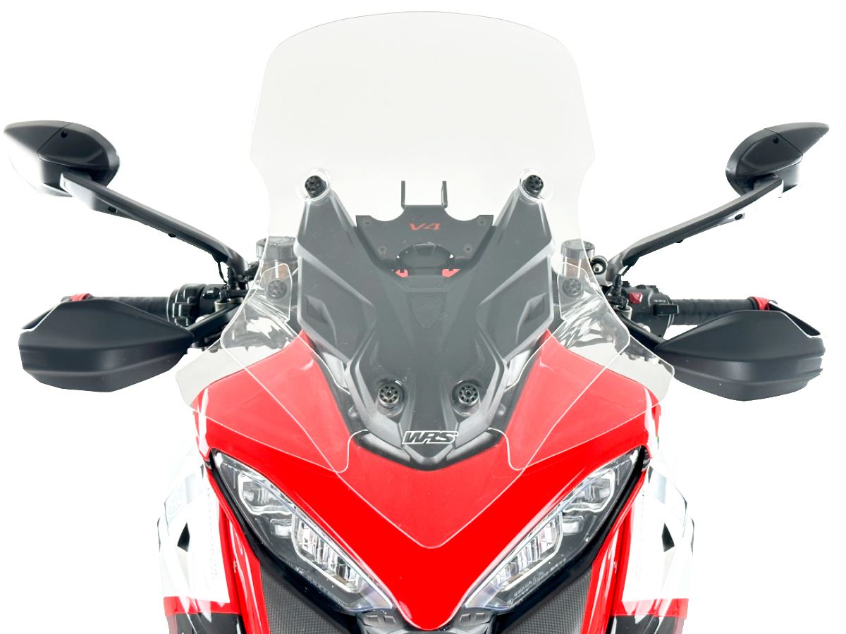WRS Deflectors Multistrada V4 Clear Du031t