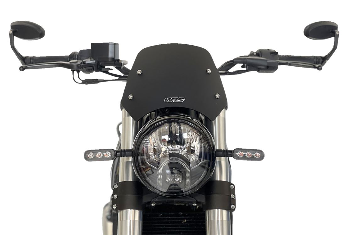 WRS Windscreen Sport Benelli Leoncino 500 Matte Black Be006no