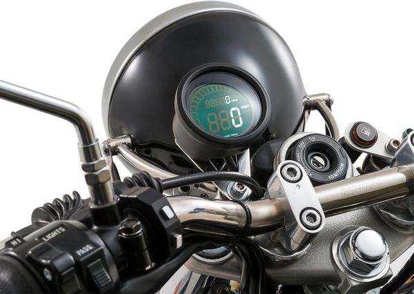 Daytona Digital RPM ODO 0-99.999 km/miles Black Stainless Steel Speedometer 85836