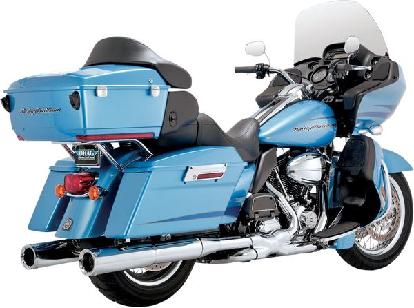 Vance & Hines Hi-Output Slip-On Mufflers Chrome For HD FLHXS 1690 95-16 16455