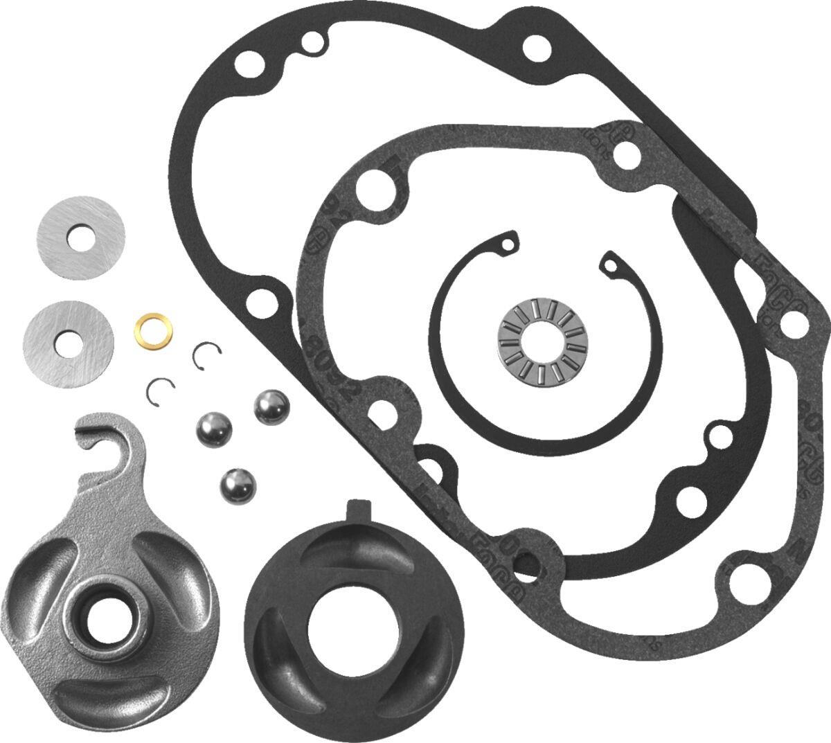 Baker Drivetrain Heavy-Duty Throwout Bearing Kit Harley FLSB 1750 87-24 TBK-56L