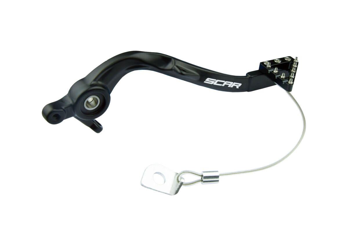 Scar Racing Brake Pedal For KTM XC-W 300 TPI 2023-2027 Black RBP506BK
