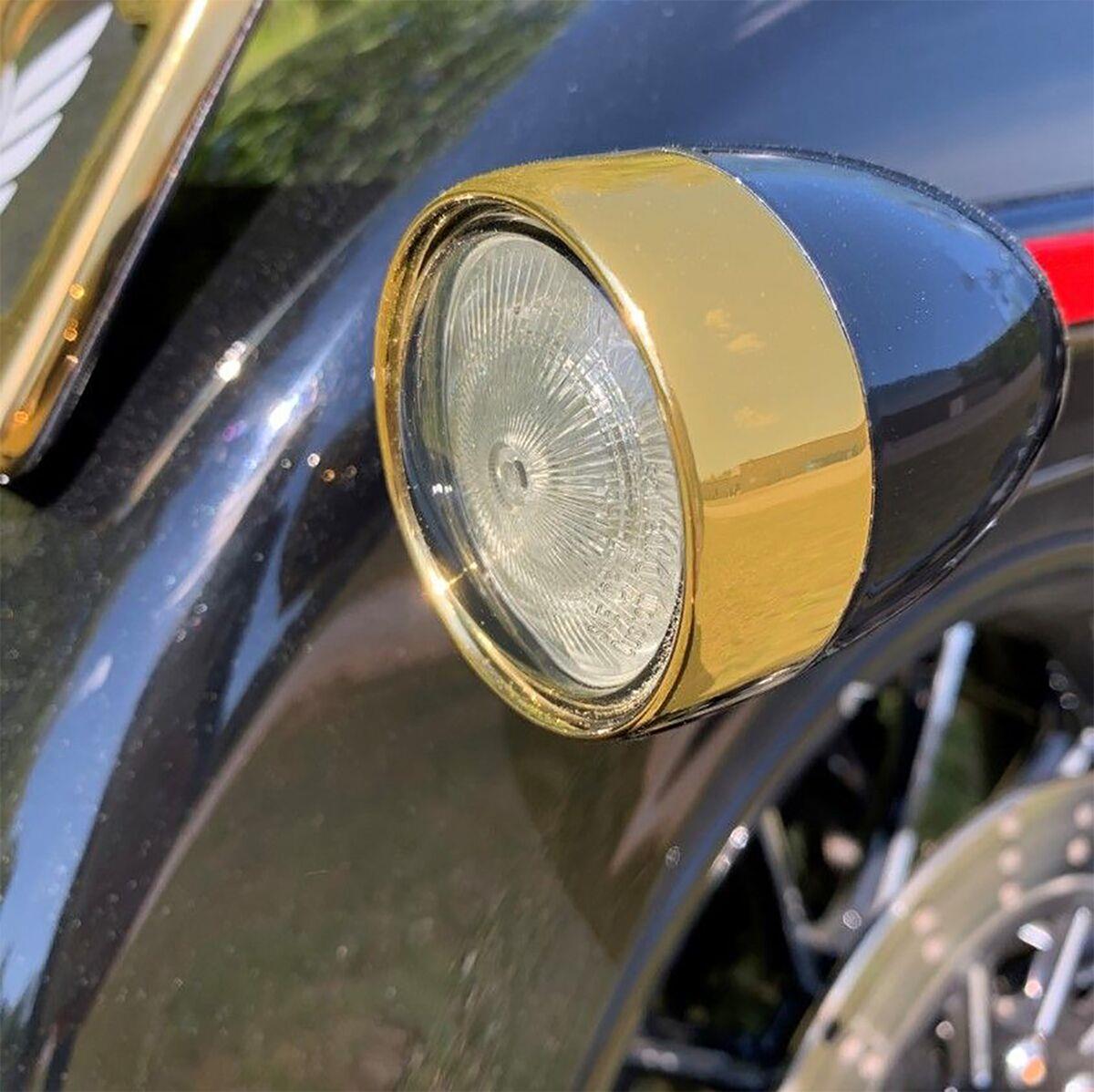 Custom Dynamics Turn Signals For Harley FLFBS 1868 2000-2024 PB-B-BEZ-GS