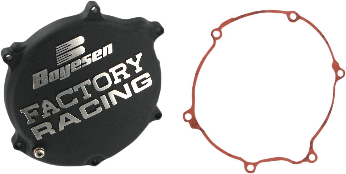 Boyesen Factory Clutch Cover For Kawasaki KX 125 M 2003-2007 CC-11AB