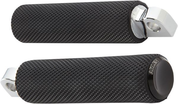 Arlen Ness Fusion Shift Peg Billet Aluminum Rubber Black Silver 07-927