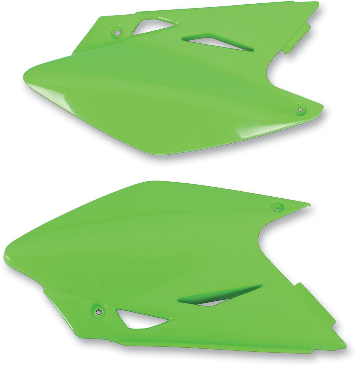 UFO SIDE PANELS KAWASAKI KXF450 KX-GREEN KA03771-026