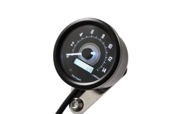 Daytona RPM Black Odometer Kit Speedometer Tachometer 88645 15000