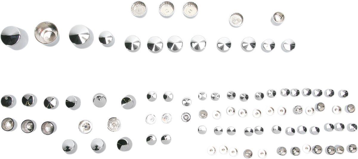 Drag Specialties Engine Bolt Cover Kit For Harley FLST 1450 2000-2006 352013