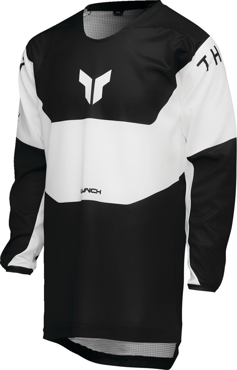 THOR Youth LAUNCHMODE Storm Jersey BLACK 2024 Model