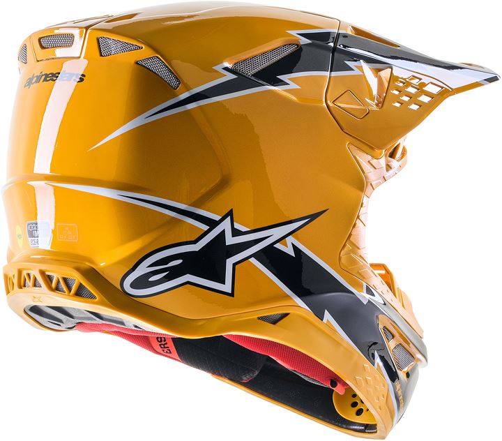 ALPINESTARS Supertech M10 Orange Ampress MX Helmet