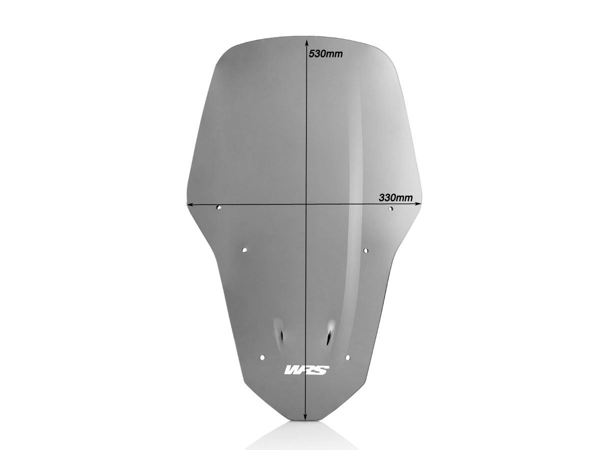 WRS Windscreen Adventure Honda Crf1000l Smoke Ho005f