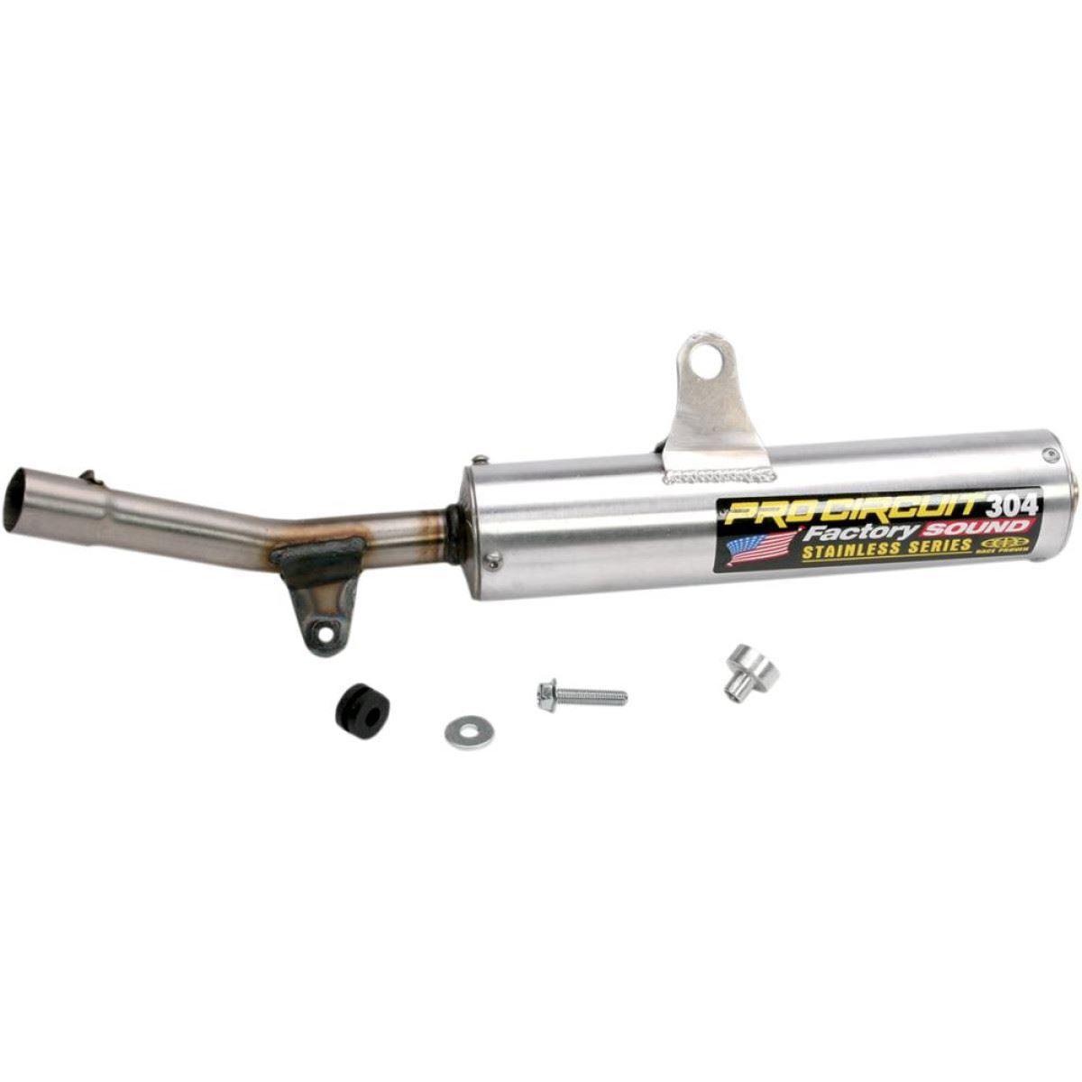 Pro Circuit 304 Silencer Stainless Steel Aluminum For Honda TRX 250 R 86-89