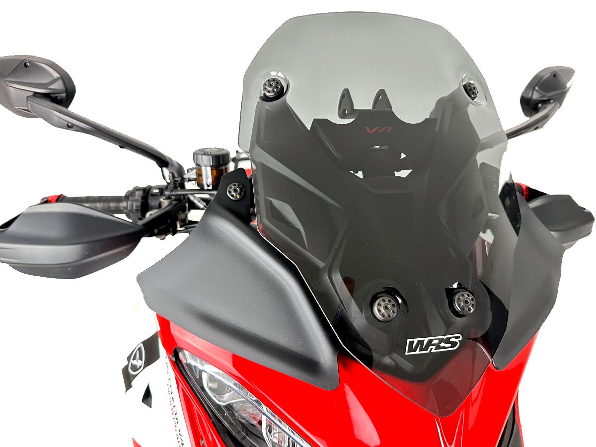 WRS Deflectors Ducati Multistrada V4 Mattblk Du031no
