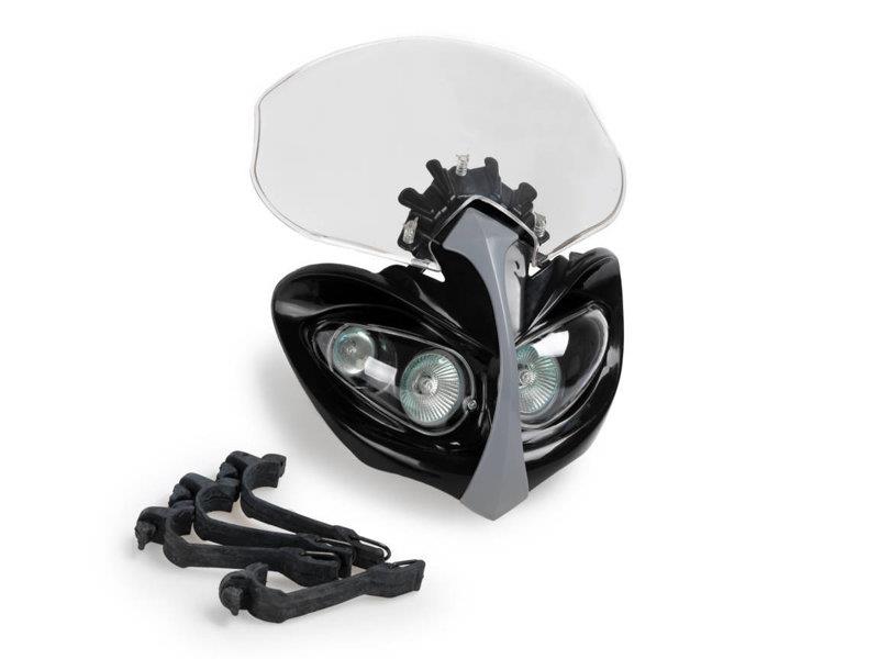 PUIG Twin Spot Headlights Clear Universal 1626W