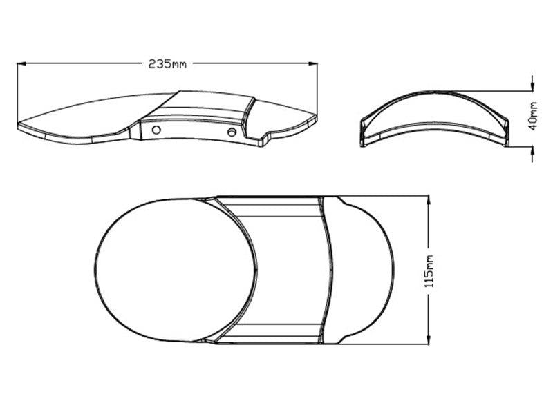 PUIG Aluminum Sheet Front Mudguard Black for Harley Davidson Sportster 883 Iron XL883N 09-12 3688N