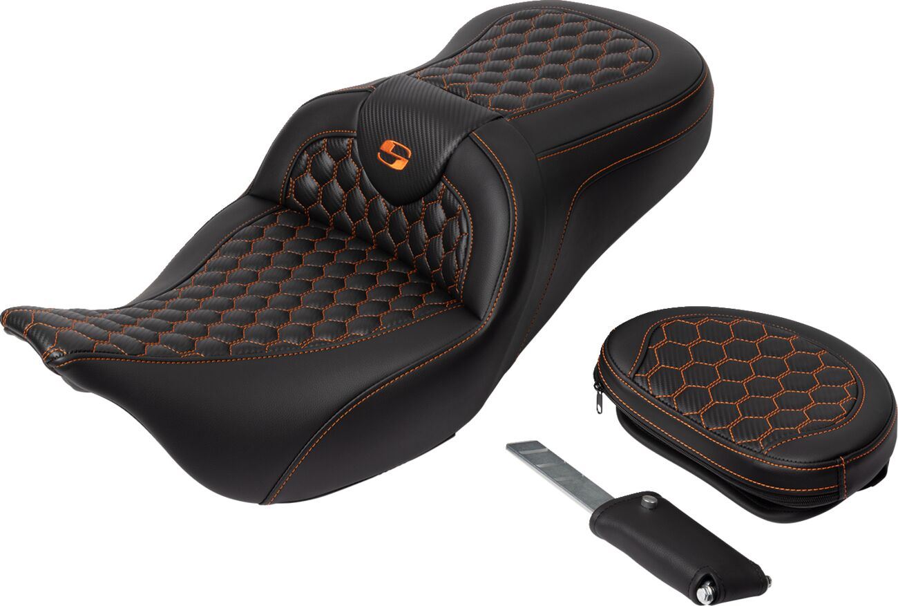 Saddlemen Roadsofa Seat For Harley Davidson FLHXS 1868 08-23 808-07B-189B3