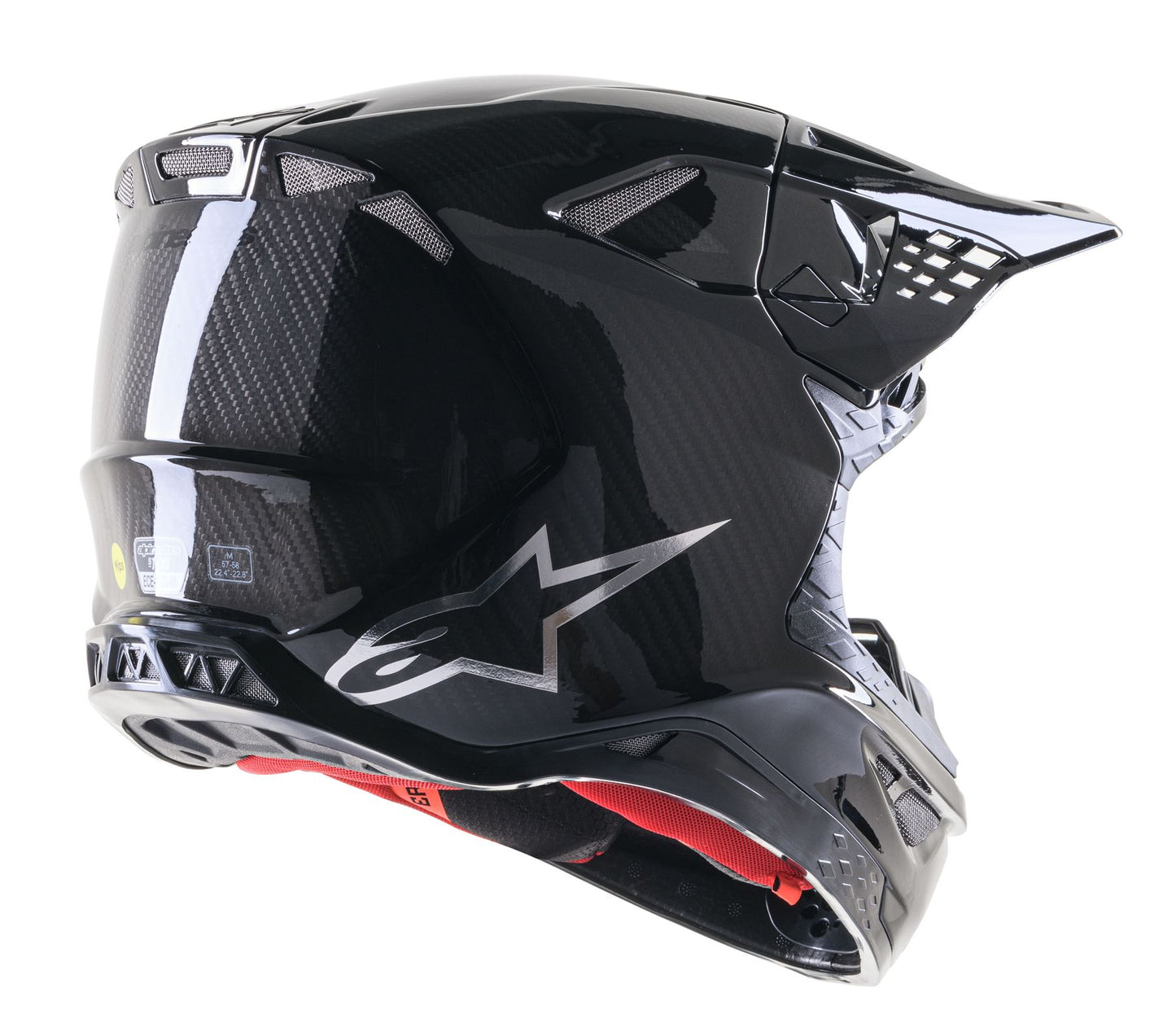ALPINESTARS Supertech M10 Black Fame MX Helmet