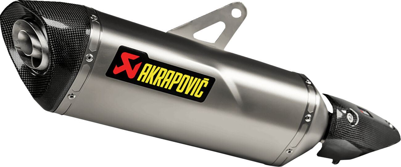 Akrapovic Slip-On Line Muffler TI For Kawasaki Ninja 7 ABS 2024 S-K4SO9-HRT
