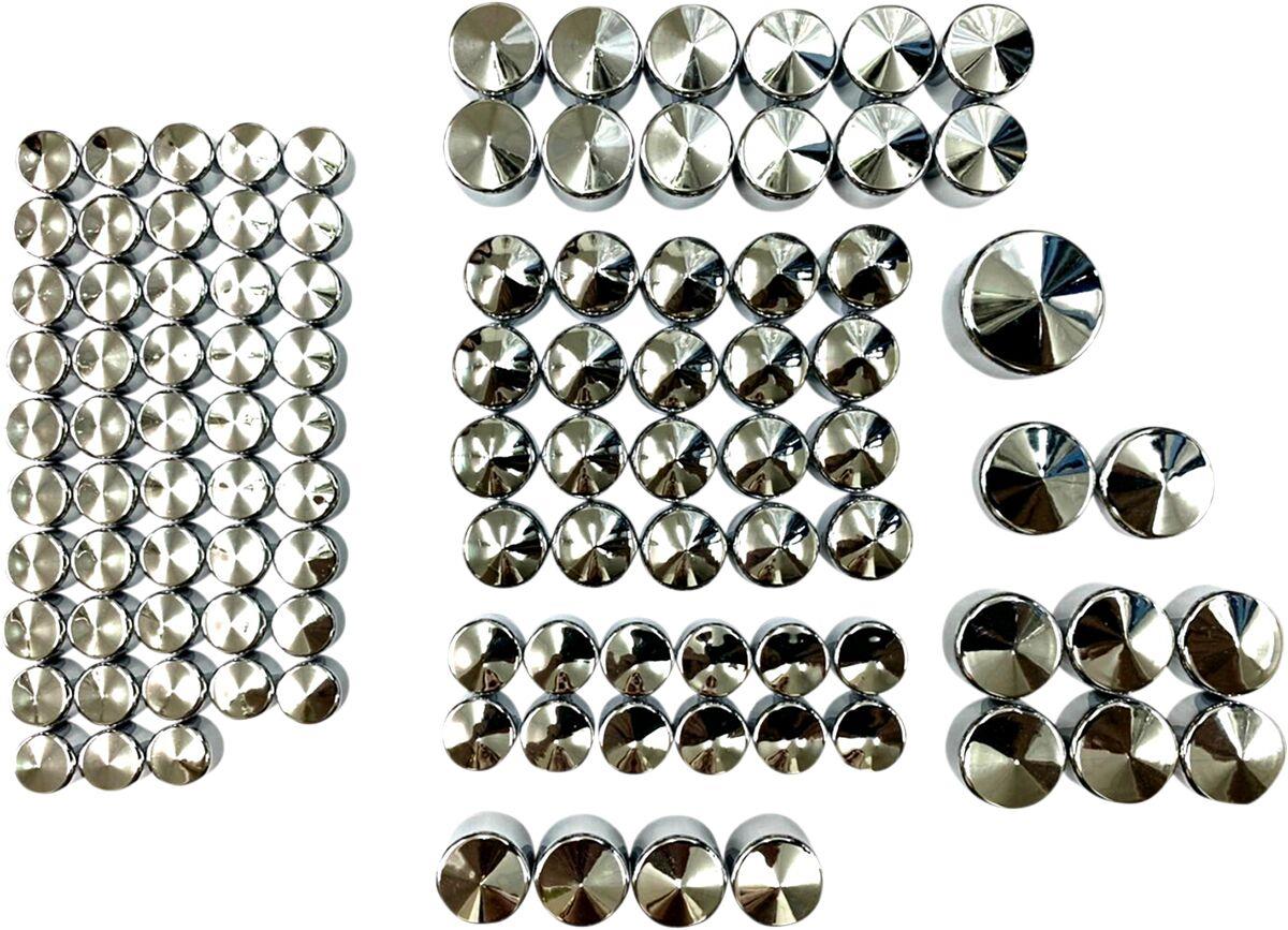 Drag Specialties Deluxe Engine Bolt Cover Kit For Harley FLFBS 1868 17-24 352095
