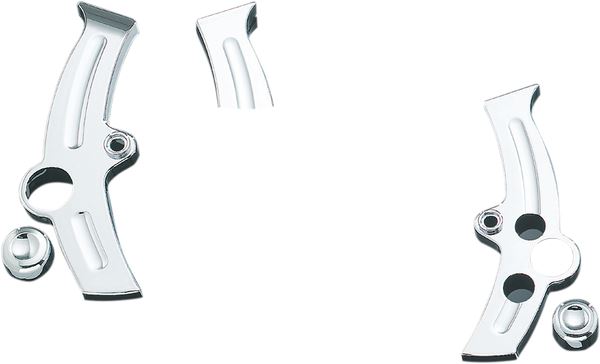 Kuryakyn Boomerang Frame Covers For Harley Davidson FLSTC 1584 2000-2007 KUR7851