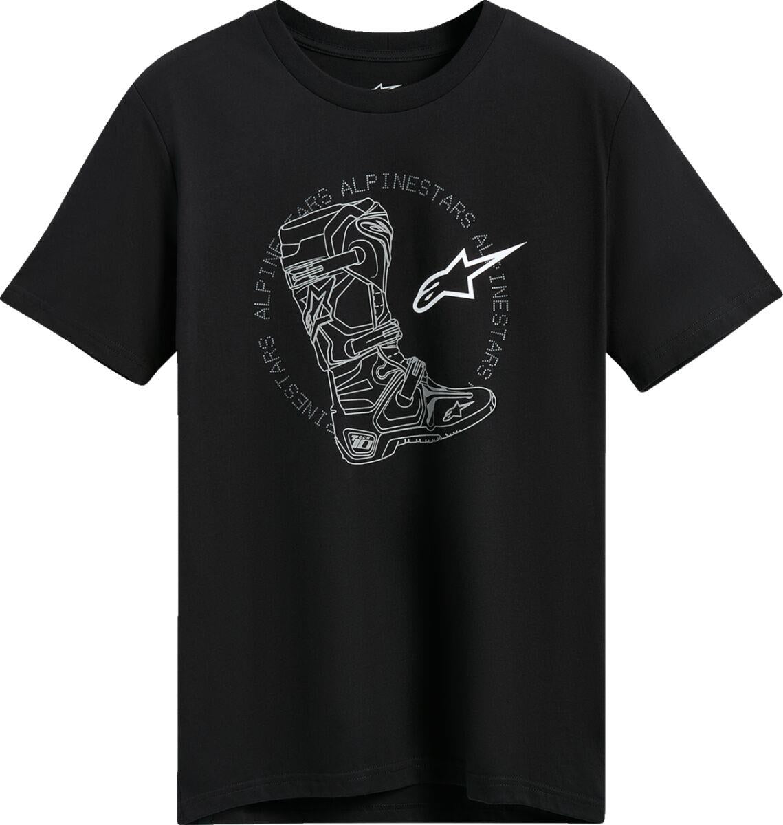ALPINESTARS Tech Boot CSF T-Shirt BLACK 2025 Model
