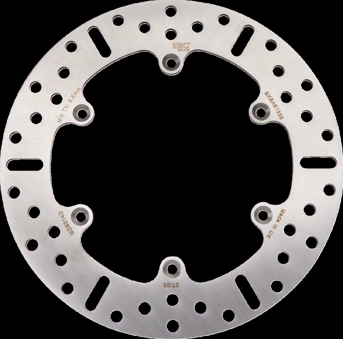EBC Brake Rotor For Suzuki DR 125 SM Kawasaki KLX 400 R 1987-2012 Zinc MD6014D