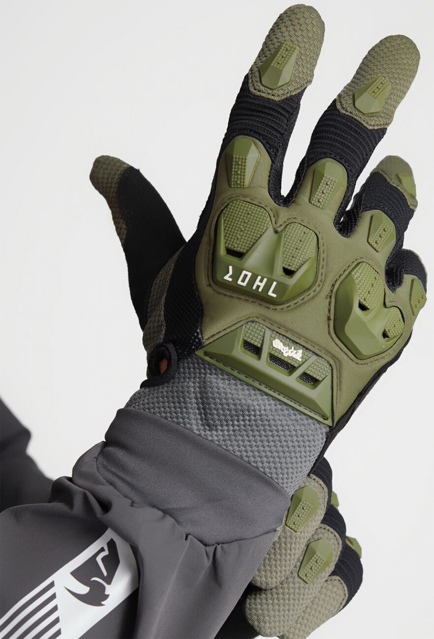 THOR Terrain Gloves Green/Black