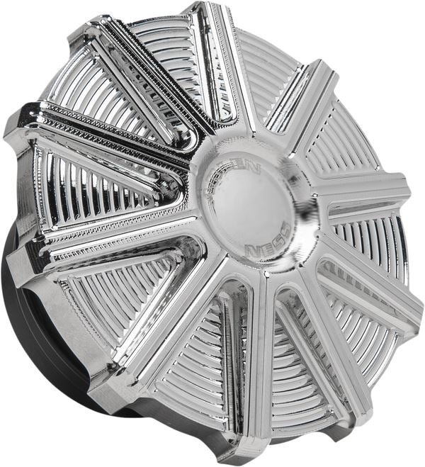 Arlen Ness Vented Gas Cap 10G Chrome Aluminum For HD FXLRS 1923 91-24 701-001