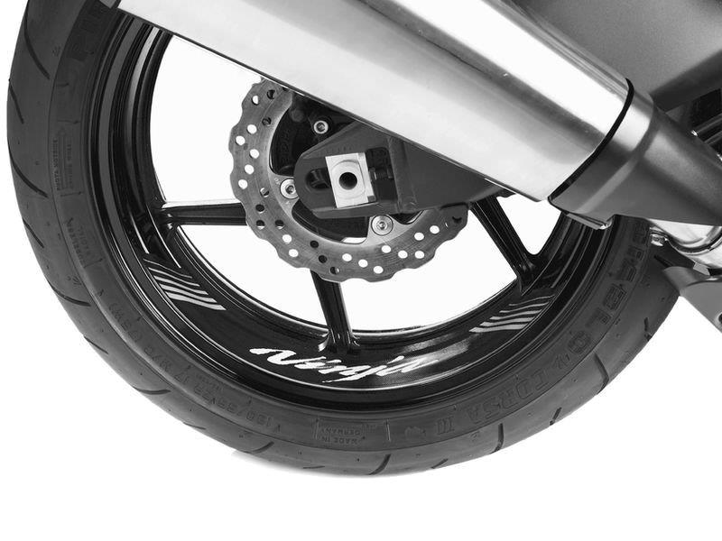 PUIG Wheel Rim Stickers Red for Yamaha MT-07 Tracer/7/7 GT/700/700GT/900/900GT 16-25 9293R