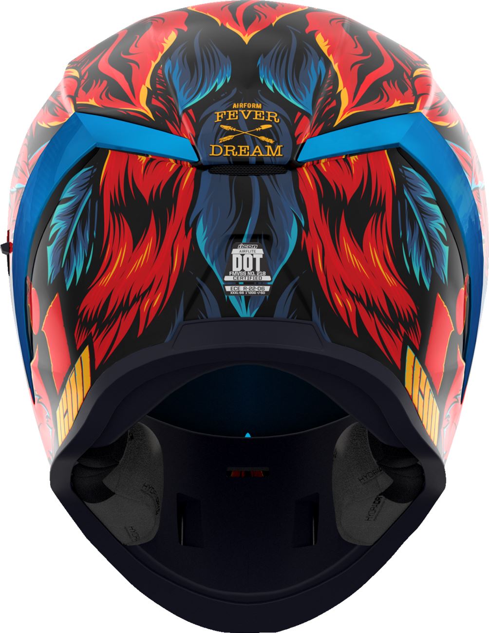 ICON Airform™ Fever Dream Motorcycle Helmet BL 2024 Model