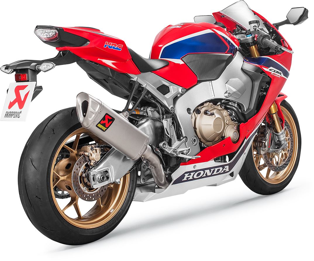 Akrapovic Racing Line Exhaust System TI For Honda CBR1000 RR 17-19 S-H10R8-APLT