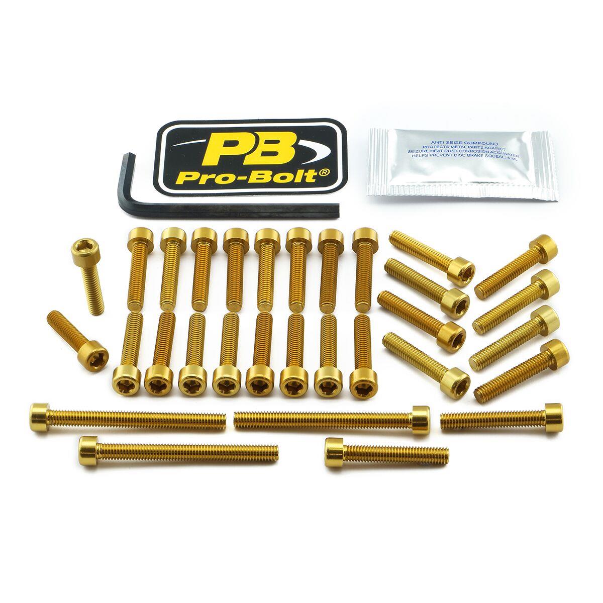 Pro Bolt Aluminium Engine Bolt Kit For Kawasaki Z 900 2017-2024 EKA410G